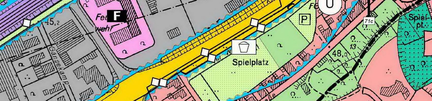 Flächennutzungsplan Der Kreisstadt Merzig